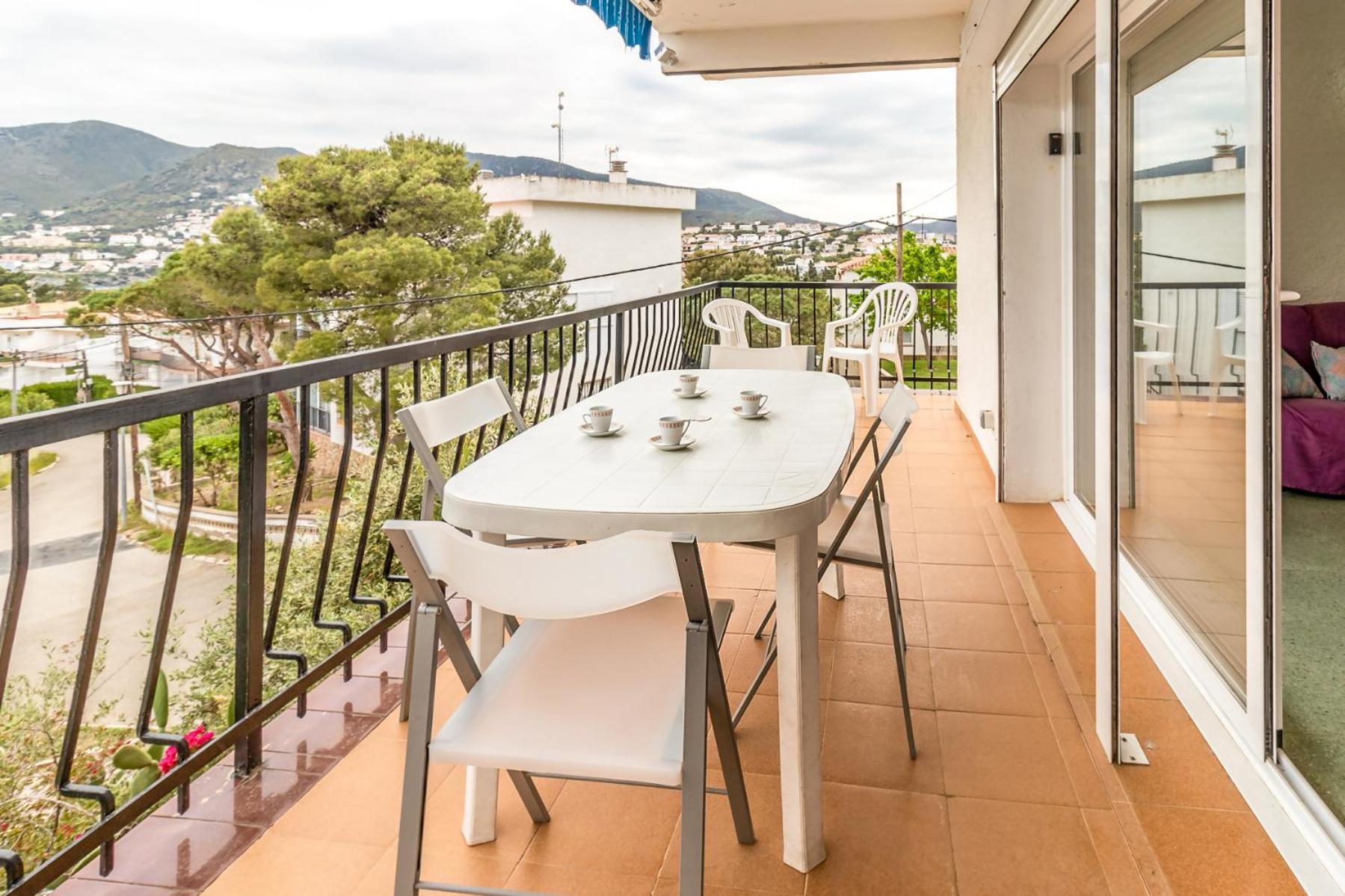 Carboneras 45 Apartamento Con Terraza ชีโรนา ภายนอก รูปภาพ